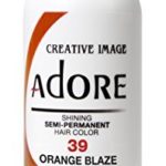 Adore Shining Semi Permanent Hair Colour, 39 Orange Blaze by Adore