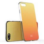 iPhone 7 Case, wapwap Cute Slim iPhone 7 Bumper Rubber Soft Flexible Silicone Color Cover for iPhone 7 Orange