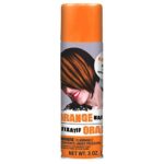 Party Perfect Team Spirit Colored Hair Spray Accessory, Orange, Non-Damaging, 3 Ounces