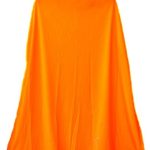 40″ Superhero Cape Costume One Size Fits Most (Orange Cape)