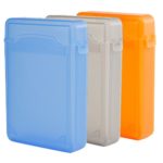 iKross 3 Colors Package – 3.5 Inch IDE/SATA HDD Storage Protection Boxes – Blue,Gray and Orange