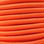 Cartman 1/4″ Elastic Cord Crafting Stretch String with Various Colors, 40kg x 50ft, with 4 More Hooks, Orange Color