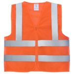 Neiko 53947A High Visibility Safety Vest with Mesh Fabric, ANSI / ISEA Standard | Color Neon Orange | Size XXL