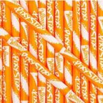 Wonka Pixy Stixs Candy Powder Orange 6 Inch 50 Count