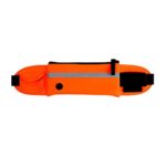 Refoss Running Waist Pack, Water Resistant Fanny Pack, Expandable Sport Belt with Water Bottle Holder, Great for Biking, Hiking, Travel and Outdoor Activities (Orange)