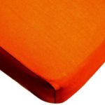 American Baby Company Supreme Jersey Knit Fitted Crib Sheet, Orange