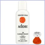 RINSE OUT SEMI-PERMANENT HAIR COLOUR SUNRISE ORANGE(38) 118ML by Adore