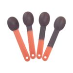 XL Crazy Color Changing Spoons, Changes From Orange To Black When Cold, Fun Ice Cream Spoons, 5.75 Inch Birthday Party Spoons