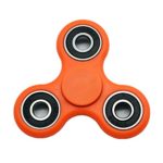 Poilee Fidget Spinner Toy Stress Reducer, Fidget Hand Spinner with Premium Ceramic Bearing – Perfect for Adult & Kids Orange A132