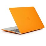 MacBook Pro 13 Case A1706 A1708, Rubberized Hard Case Shell Cover for Apple Macbook Pro 13 inch (2016 Release) with/without Touch Bar (Orange)