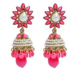 VVS Jewellers Indian Bollywood Gold Plated Traditional Wedding Party Jhumki Jhumkas