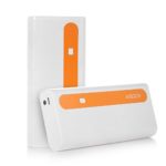 Aibocn Power Bank 10,000mAh External Battery Charger Dual USB Portable Charger with Flashlight (Bright Singal Orange)