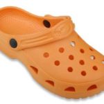 Sunville Slip On Garden Rubber Clog Shoes for Women Orange 8