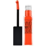 Maybelline New York Color Sensational Vivid Matte Liquid, Orange Obsession, 0.26 Fluid Ounce