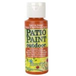 DecoArt Patio Paint, 2-Ounce, Tiger Lily Orange
