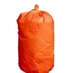 Durable Facilities Maintenance Quality Trash Bags (33 Gallon, ORANGE)