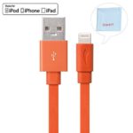[Apple MFi Certified] Yellowknife 3ft Lightning Cable ,Strong Heavy Duty Lightning to USB Cable Fast Charger Cord for iPhone 6 6S 6 Plus 5S 5C 5, iPad Air, iPad, iPad Mini,iPad Pro, iPod touch Orange