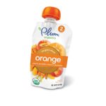 Plum Organics Stage 2 Eat Your Colors Orange, Organic Baby Food, Peach, Pumpkin, Carrot & Cinnamon, 3.5 oz