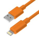 iPhone Cord, Cambond 10 ft Certified iPhone 6 Stepped Lightning Cable for iPhone 7 / 7 Plus, iPhone 6s / 6s Plus, iPhone 6 / 6 Plus, iPhone 5s 5c 5, iPad Air 2 Mini 2 / 3 / 4, iPad Pro ( Orange 10ft )