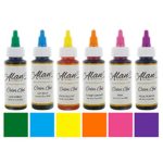 Starter Premium Food Color Gel Kit, Six Colors 2 Ounces by Chef Alan Tetreault