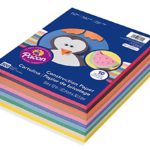 Pacon Lightweight Construction Paper, 9-Inches by 12-Inches, Assorted Colors, 500 Count (6555)