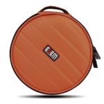 2017 New 32 Capacity CD / DVD Wallet, 230D Space Twill Cover, Fashion Car package rounded Various Colors – Orange by BUBM