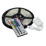 LED Strip Lights, eBoTrade RGB 5M/16.4 Ft Waterproof SMD 5050 300 LED Color Changing Flexible Rope Strip Light+44 Key IR Remote Control
