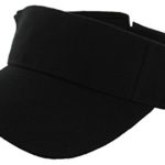 Dealstock Plain Men Women Sport Sun Visor Adjustable Velcro Cap (29+ Colors)