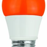 TCP 40W Equivalent, LED Orange A15 Light Bulbs, Non-Dimmable