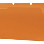 Smead File Folder, Reinforced 1/3-Cut Tab, Legal Size, Orange, 100 per Box (17534)