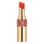 Yves Saint Laurent Rouge Volupte Shine Oil-In-Stick Moisturizing Lipstick Nourishing Color Orange 58 Tournon