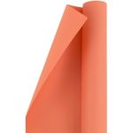 JAM Paper® Solid Color Wrapping Paper – 25 Sq Ft – Matte Orange – Matte Wrapping Paper Roll – Sold Individually