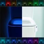 LumiLux Advanced 16-Color Motion Sensor LED Toilet Light, Internal Memory, Light Detection
