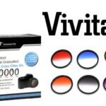 Vivitar 77mm Graduated Color Multicoated Filter Set (Red, Yellow, Blue, Orange, Gray, Purple & Case)