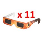 Solar Eclipse Glasses, Neartime 2017 Galaxy Edition (11 Packs) CE and ISO Standard Viewing (free size, Multicolor)