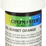 Chefmaster Gel Food Color, 1-Ounce, Sunset Orange