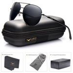 LUENX Aviator Sunglasses Polarized for Men Women with Sun Glasses Case – UV 400