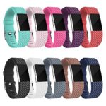 RedTaro Replacement Bands for Fitbit Charge 2 Small Large Colors/Charge 2 Bands/Charge 2 Wristbands/Fitbit Charge 2 Bracelets/Charge 2 Straps/Fitbit Charge 2 Bands