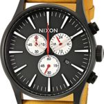 Nixon Unisex Sentry Chrono Leather X Mountain Dweller Collection