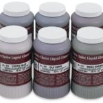 AMACO Artist’s Choice Glaze Classroom Pack B, Pints, Assorted Colors, Set of 6