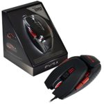 EVGA TORQ X10 Carbon Gaming Mouse/Customizable/8200 DPI/5 Profiles/9 Buttons/Ambidextrous (901-X1-1102-KR)