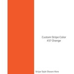 SOLID 5″ inch wide Custom Racing Stripes / Color ORANGE / Choose from 22 Stripe Width Options / car truck auto vehicle universal vinyl decal / Custom Made By 1060 Graphics (5″ W x 72″ L)