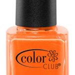 Color Club Poptastic Neons Nail Polish, Orange, Koo Cachoo, .05 Ounce