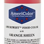 AmeriColor Amerimist Airbrush Color 9 Ounce, Orange Pearl Sheen