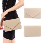 Anladia Retro Golden Bar Flap Velvet Rectangle Clutch Structured Women Chain Strap Shoulder Bag