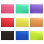 Neewer Correction Gel Light Filter Transparent Color 12×8.5 inches/30×20 centimeters 18 Sheet with 9 Colors: Red Blue Pink Cyan Purple Orange Green Yellow Black for Photo Studio Strobe Flash LED Light
