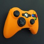 One Piece 1x Brand New High Quality Xbox 360 Remote Controller Silicon Protective Skin Case Cover -Orange Color