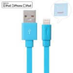 [Apple MFi Certified] Yellowknife 3ft Lightning Cable ,Strong Heavy Duty Lightning to USB Cable Fast Charger Cord for iPhone 6 6S 6 Plus 5S 5C 5, iPad Air, iPad, iPad Mini,iPad Pro, iPod touch Blue