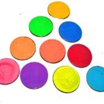 Holi Colors (Non Toxic Holi Colors) 10 Assorted Colors of 50 Grams Each by DD’s Royal