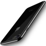 iPhone 7 case, RANVOO Ultra Thin Protective Clear Case for Apple iPhone 7 4.7 inch, Premium Soft TPU Bumper Case [Slim Cushion]-Black